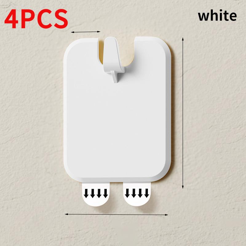 5pcs Strong Adhesive Photo Frame Hook No Drilling Picture Frame Hanger Seamless Oil Painting Mirror Picture Frame Removable Hook
