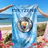 Manchester Football FC Print Beach Towel, Versatile Lightweight Absorbent Beach Towel for Pool Surf Yoga Bathroom, Perfect Birthday Holiday Gift