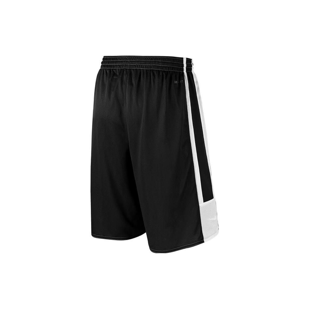 Nike Team League Reversible Logo Print Side Stripe Shorts Men Shorts Black 631065-012