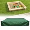 Wasserdichte Sandkastenabdeckung - Winterlicher quadratischer Sandkastenpool-Schutz für Sand und Spielzeug, schützt vor Staub und Regen, strapazierfähiges Outdoor-Zubehör