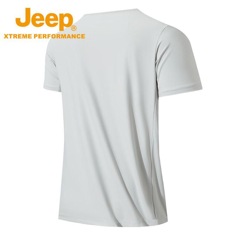 Jeep Men's Ice Silk Quick-Dry Outdoor T-Shirt