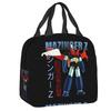 Boîtes à lunch réutilisables personnalisées Ufo Robot Grendizer Goldrake Mazinger Z pour femmes, étanches, isothermes, sac à lunch isolé pour le travail