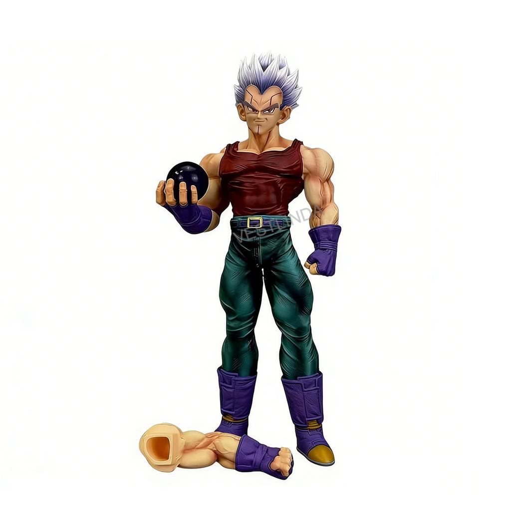 Super Saiyan Vegeta Model Movable Humanoid Robot Replaceable Arm Anime Dragon Ball Collection Desktop Decoration Toys PVC Round Sensory Compression