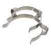 High-quality Lab Clamp Mounting Clips Joint Clip Glass Taper Joints Laboratory Connector Silver Tone Steel