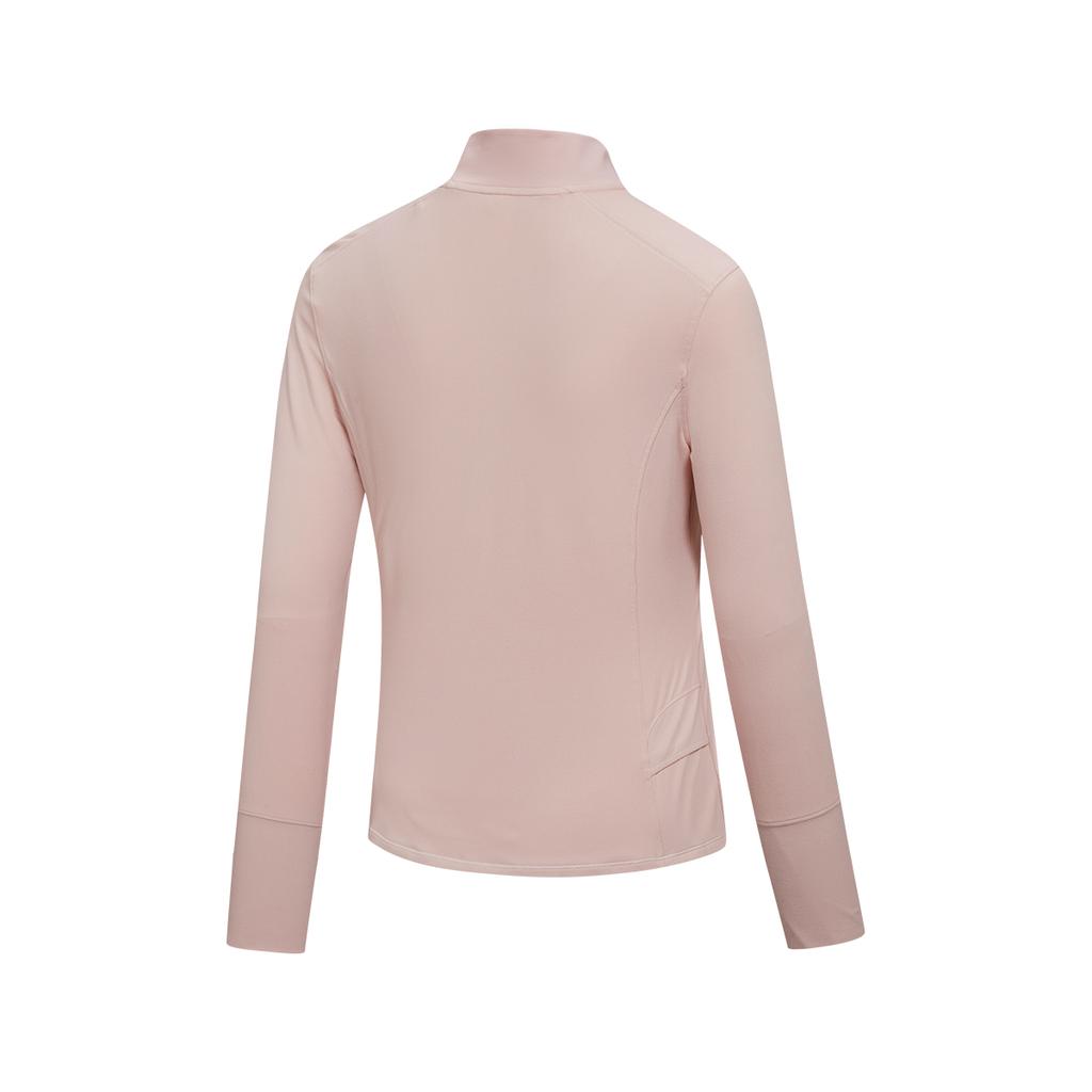 Saucony Star Trail Roaming Knitted Stand Collar Zip Jacket Women jackets SA1269KJ12L-PK025