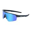 Breed Nyxon Polarized Mens Sunglasses Black Blue