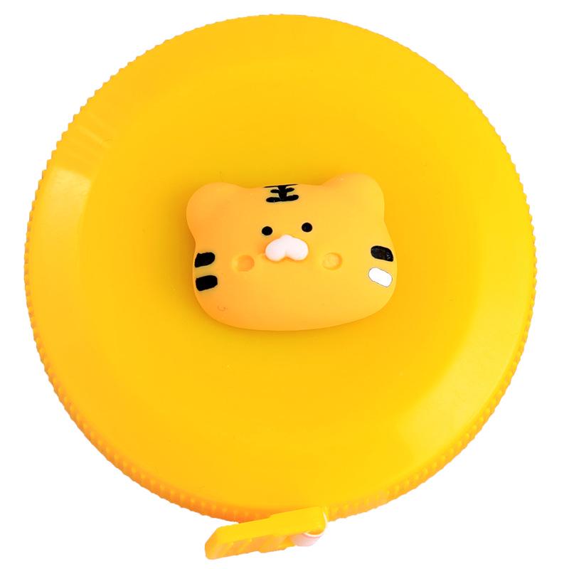 Cartoon Mini Retractable Tape Measure - Portable and Soft for Clothes and Body Measurements