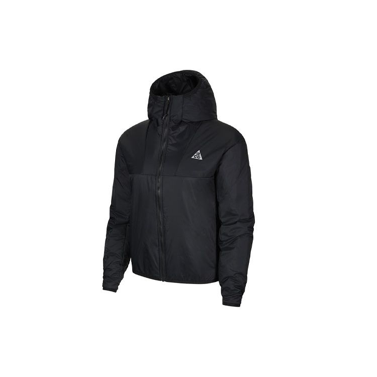 Nike ACG Series Packable Warm Hooded Cotton Jacket Women Jackets Black CV0613-010