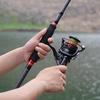 SOUGAYILANG Fishing Rod Portable Carbon Fiber Telescopic Fishing Pole 1.8m-3.0m Fishing Tackle Tools