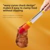 Silicone Food Tongs With Nonslip Grip For Grilling And Baking