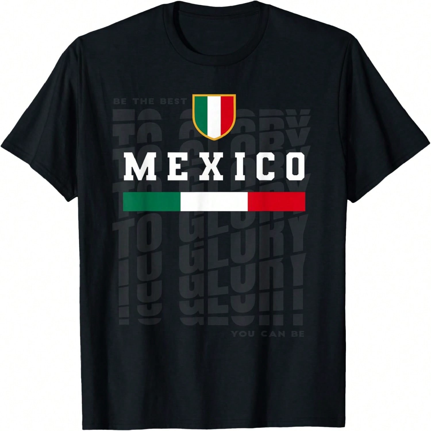 Mexico Soccer Football Flag Vintage Jersey Fan Pride Gift T-Shirt S разноцветный
