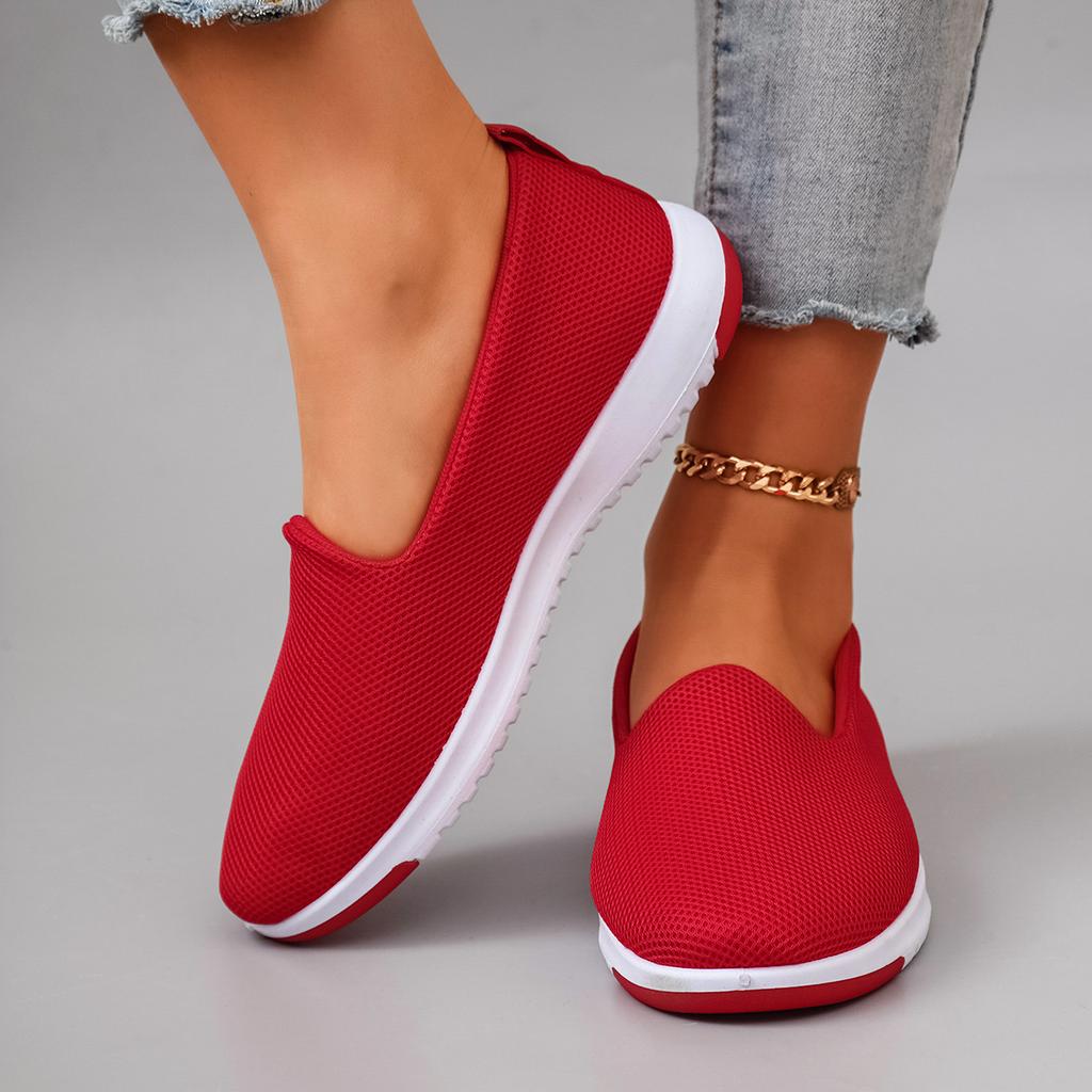 Women'S Summer Breathable Mesh Flat Shoes Women'S Shoes Casual Sneakers Shoes, Clearance Free Shipping