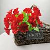 Artificial Morning Glory Floral Table Decoration – Creative Handcrafted Plastic Flowers for Living Room & Wine Cabinet Decor
