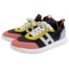 HERMES Men's Crew Sneakers, Suede and Knit Fabric, H Logo, Multicolor, Size 11.2" shoes 44 multicolorUsed