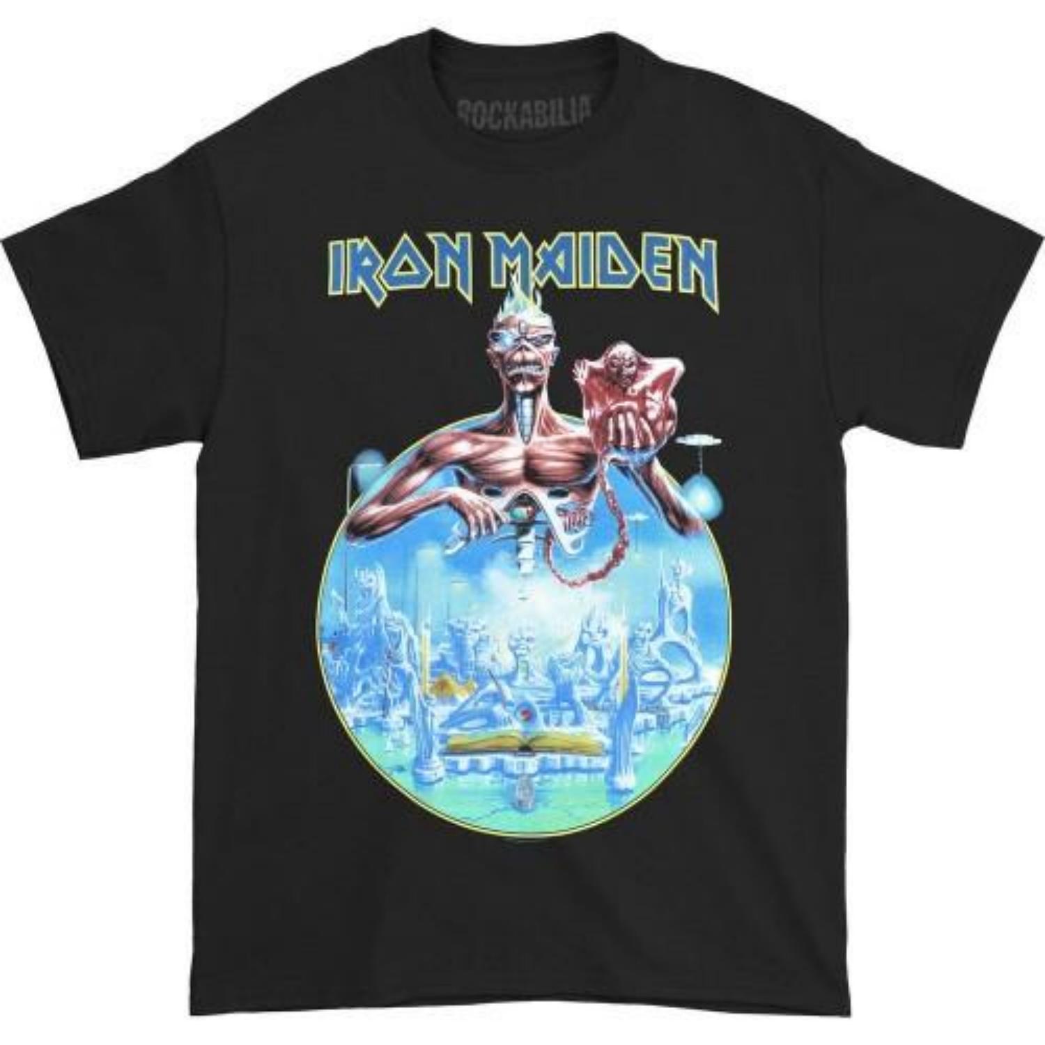 Iron Maiden Unisex Adult England 2014 Tour T-Shirt S
