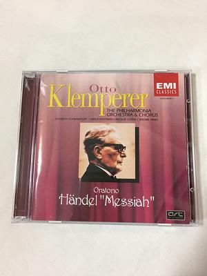 CD KLEMPERER (OTTO), PHILHARMONIA CHOI - Handel: Oratorio Messiah TOCE591001 Japan ObiClassical Used