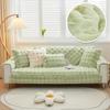 Thicken Rabbit Plush Sofa Blanket Slipcover Universal Non-slip Super Soft Sofa Towel Couch Cushion For Living Room Modern Home