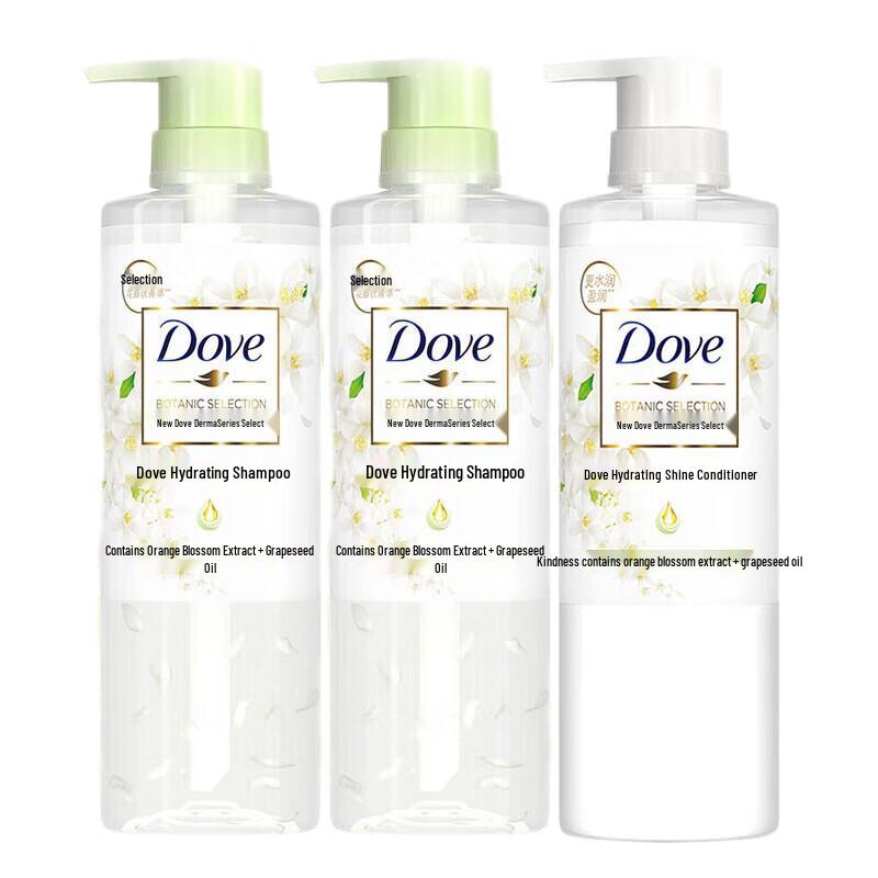 Dove Botanical Hydrating Hair Care Set