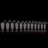 24pcs Medium Ballet 3D Beach Design Press On Nail Summer False Nail Acrylic Nail Manicure Nail Decors French Art Tips