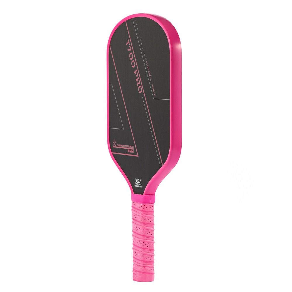 T700 PRO Racchette da Pickleball Fibra di Carbonio Superficie Opaca Racchetta da Pickleball Ammortizzante Leggera