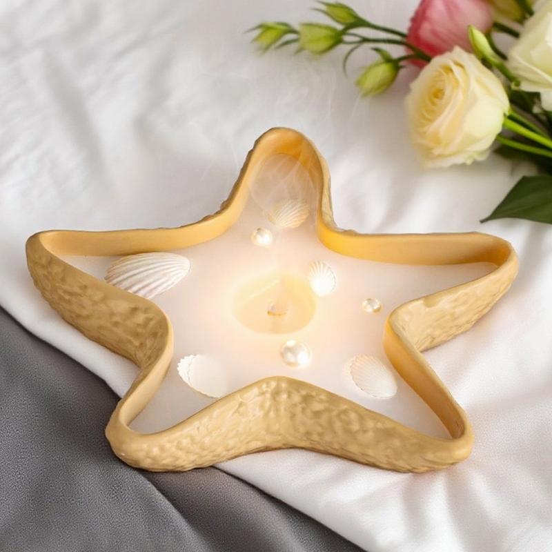 Starfishes Silicone Casting Mould For Epoxy Resin Projects Candle Making And Baking Chocolate Designs