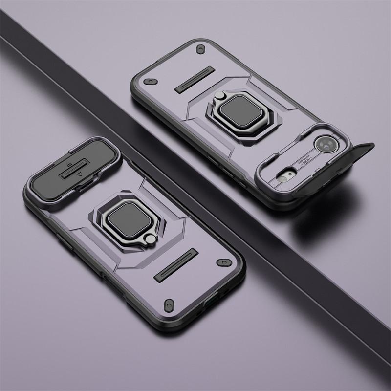 

For iPhone 17 Air Case Slide Camera Len Cases apple iPhone 17 Air iPhone 17 Pro Max Cover Bumper Shockproof Armor PC Phone Cover iPhone17 Air