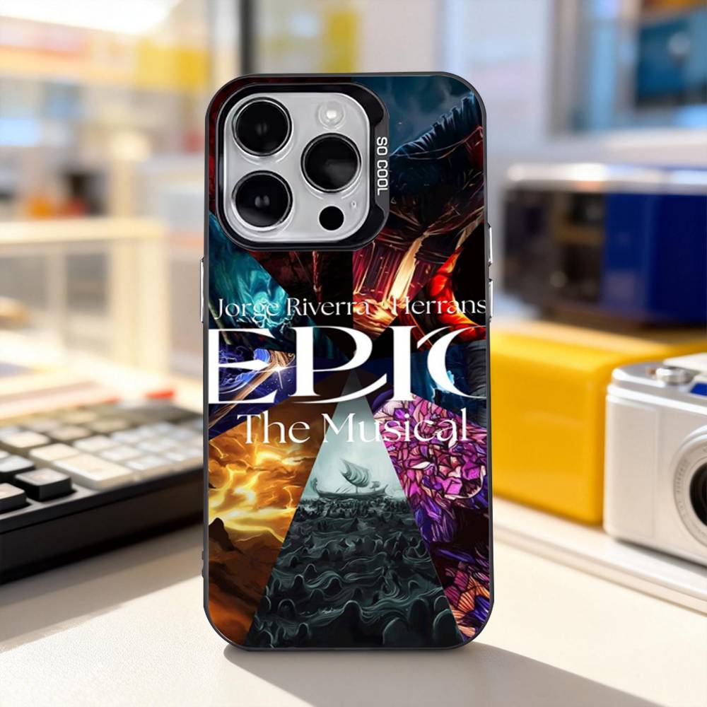 

Music E-Epic Art The Musical Phone Case For iPhone 11,12,13,14,15,16,17,Pro,Max,Plus,E,Air,Mini IMD Matte Black iPhone13mini