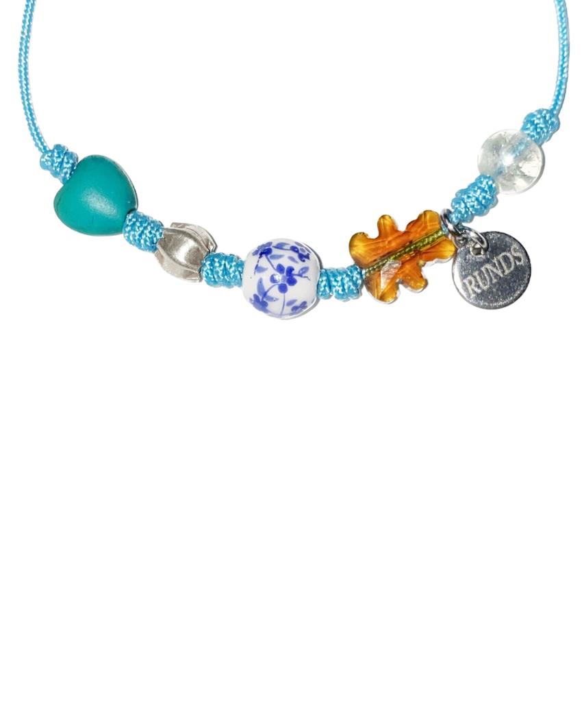 Runds Sky Blue Gemstone Bracelet