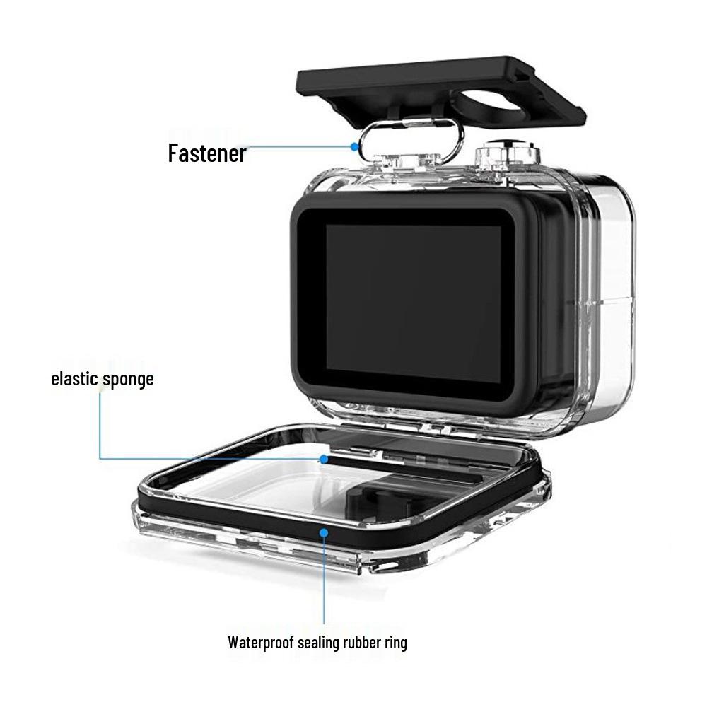 Waterproof Protective Case for GoPro 13/12/11/10/9 Action Cameras