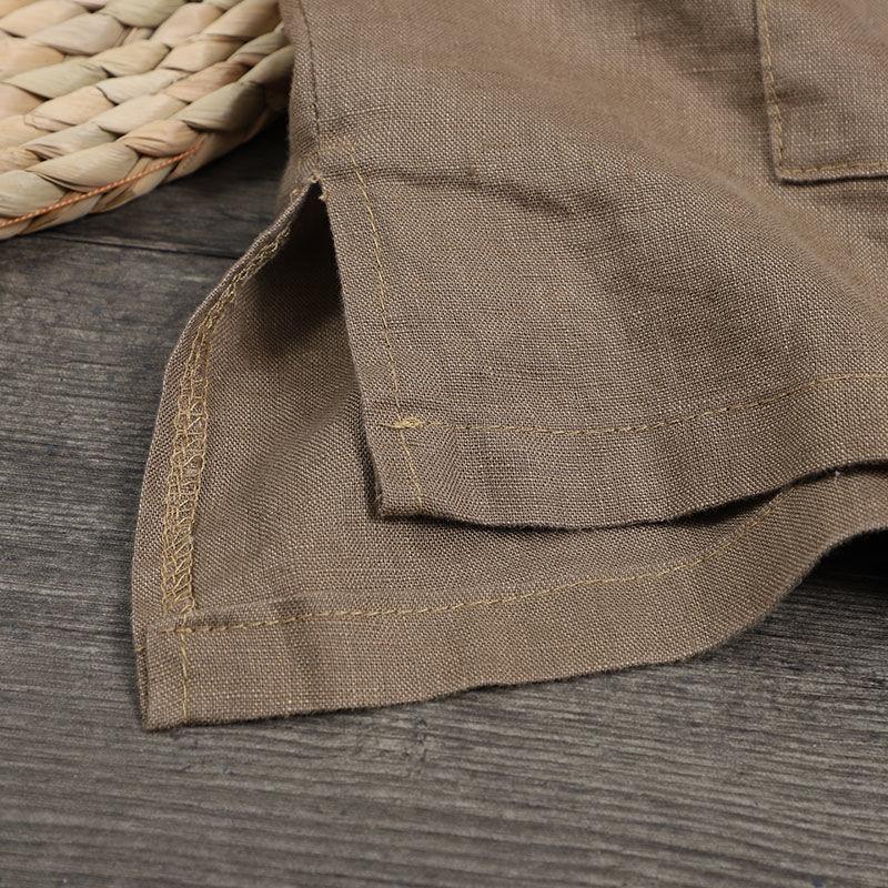 Literature Pants Sets Vintage Half Sleeve Loose Solid Shirts and Casual Harem Pants Korean Style Two Piece Sets Women Outfits