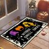 VIKAMA Halloween Decorative Rug, Durable and Festive Atmosphere, Entrance Door Mat, Kitchen and Bathroom Door Mat, Home Decor