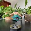 One Piece Anime Figure 16cm GK Battle Three-Knife Flow Zoro Anime Peripheral Statue Figure Model Collection Toy Decoration Gift