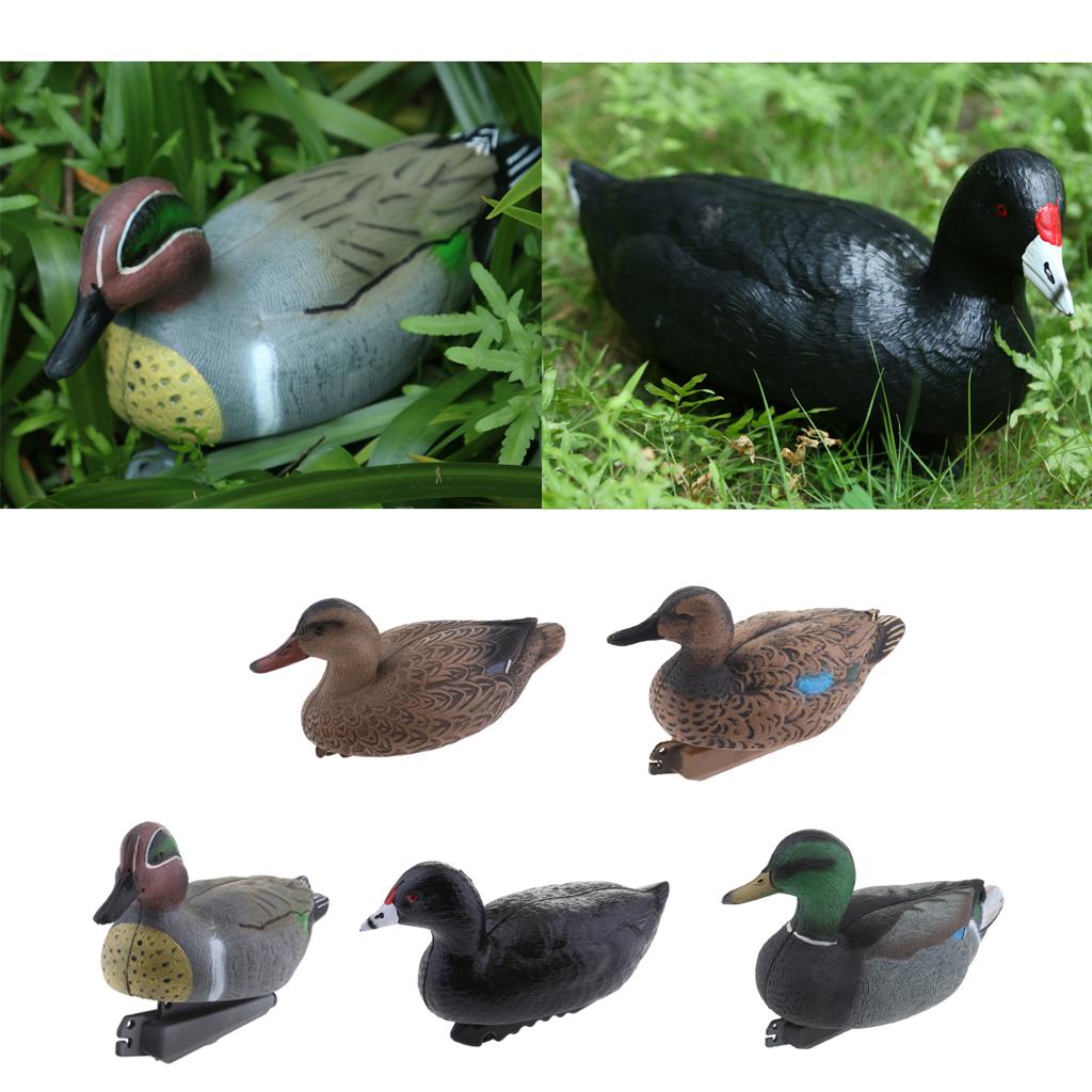 Floating Duck Plastic Bird Decoy Scarer Weed Control Repeller Ornament