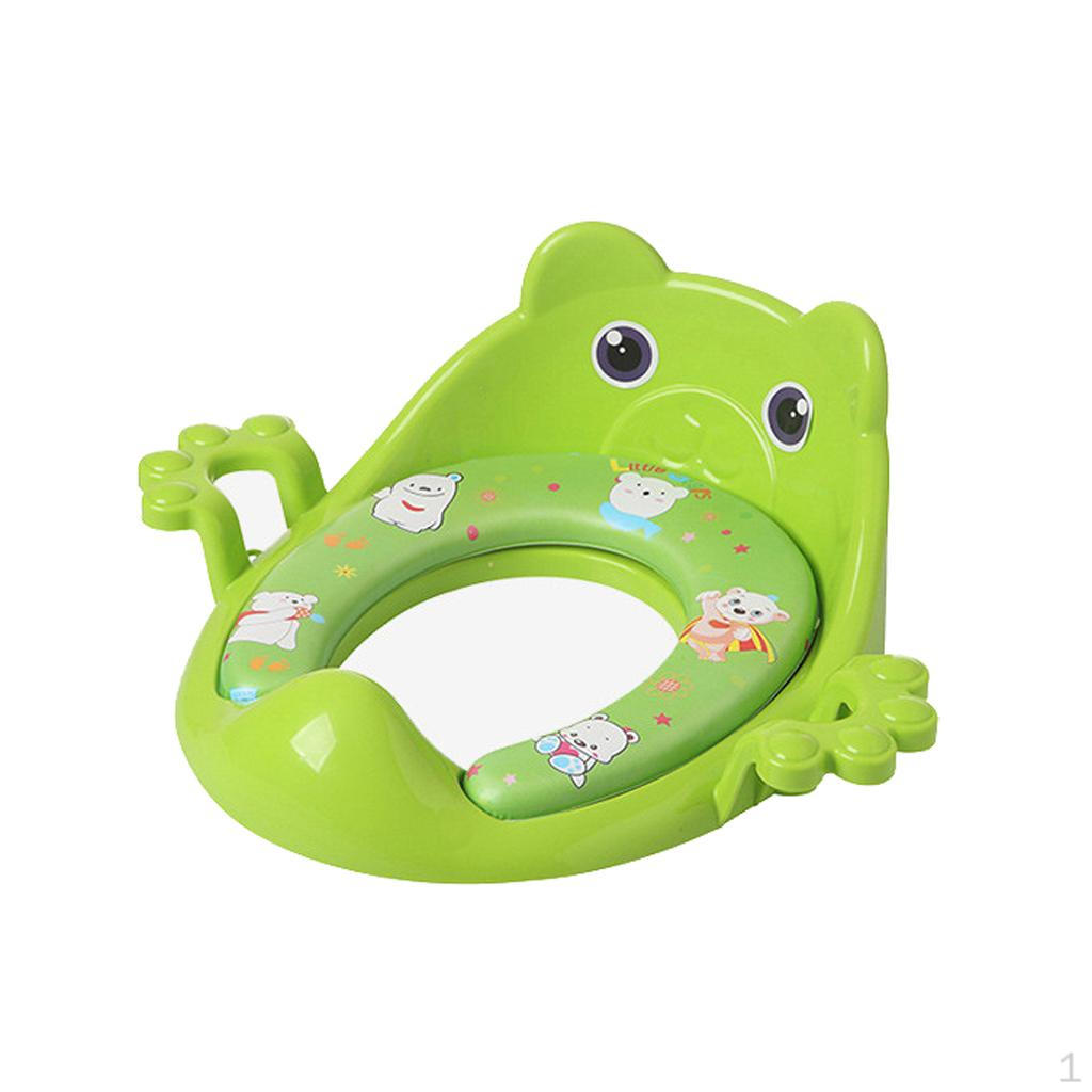 

Padded Toilet Seat With Guard And зелений
