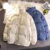 Women Thicken Parka Stand Collar Cotton Padded Jackets Female Thicken Winter Coats