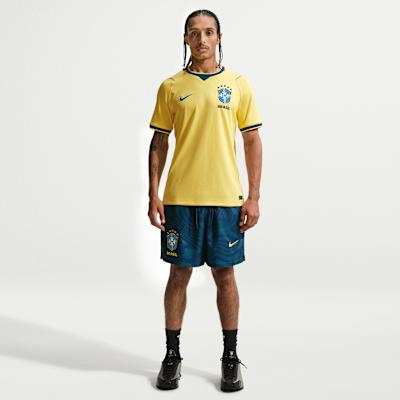 Nike Brazilië 2026 Stadion Thuis Heren Nike Dri-FIT Voetbal Replica Shirt