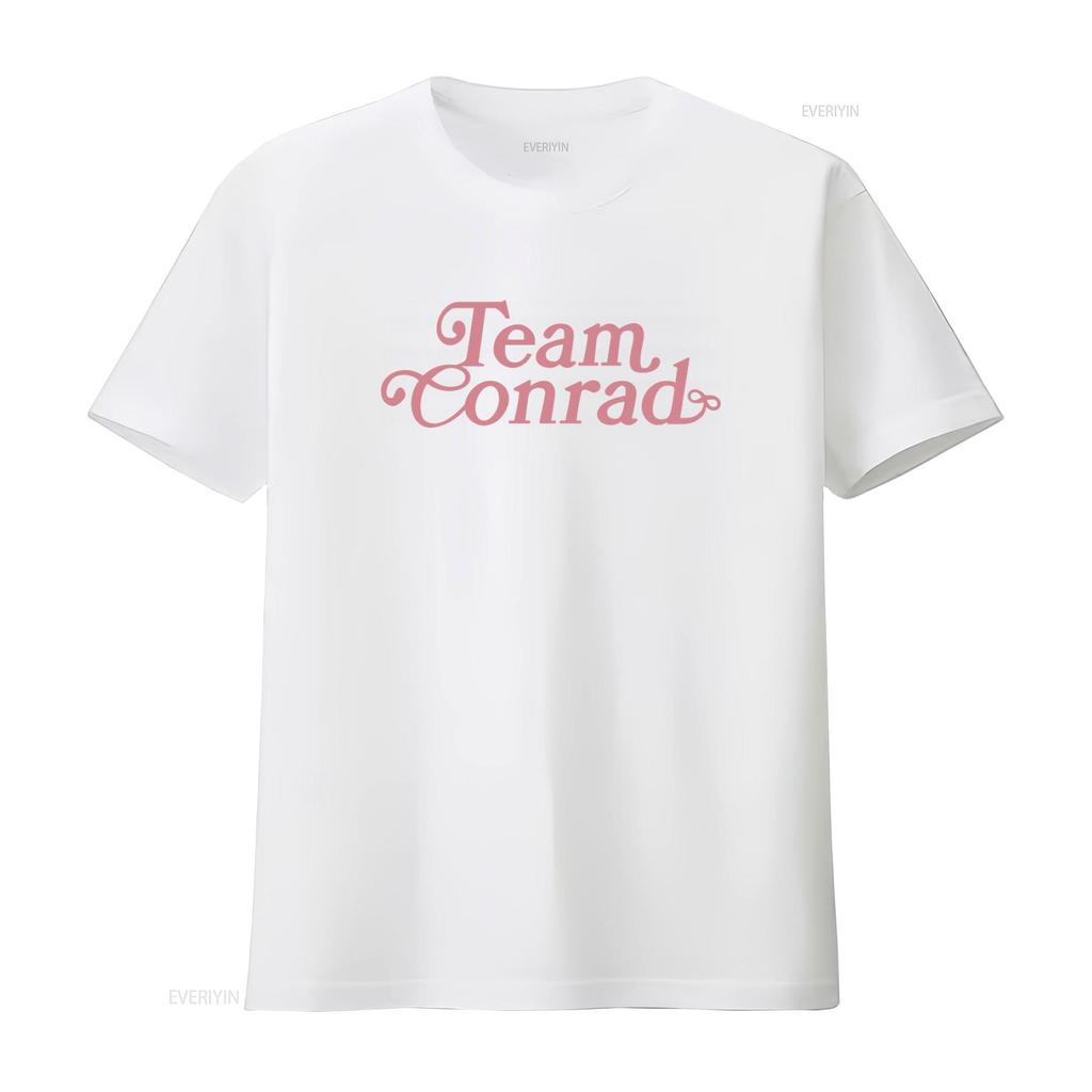 Team Conrad T Shirt The Summer I Turned Pretty Cousins Beach Crew Belly And Sweat Stylish Vintage Washed Versatile Breathable