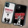 Famous Bruno Mars The Romantic Phone Case For IPhone 16 15 14 11 12 13 Pro Max Plus 12 XS Max Back Cover Matte Case