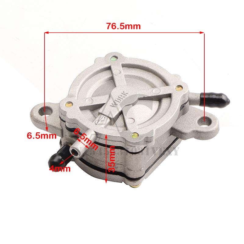 Gas Fuel Pump For GY6 50CC 150CC 250CC Engine Scooter Moped Go Kart Fuel Oil Pump