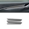 Inner Door Panel Cover Trim For Maserati Ghibli 2014- Carbon Fiber Decorative