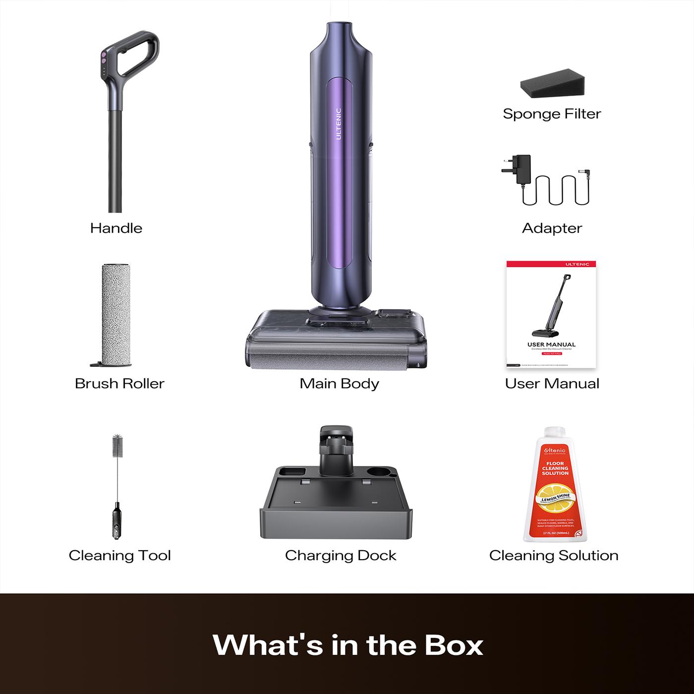 Ultenic AC1 TriFlex Cordless Wet/Dry Vacuum