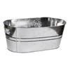 Hot Stainless Steel Ice Galvanized Cube Storage Bucket Beer Wine Bucket Bar Ice Bucket Container Champagne Can Champagne Chiller