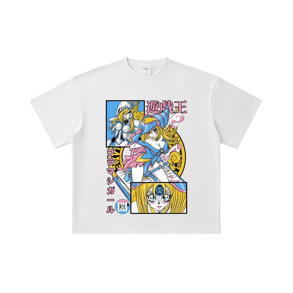 260 GSM Double Yarn 32 Count 100% Cotton Yu-Gi-Oh V4 Maga Obscura Print Unisex Heavy Cotton T Shirt
