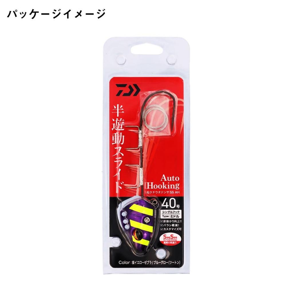 Daiwa Auto Hook Tachiuo Tenya Boat Tachiuo Tenya SS40 AH MH Full Green Glow Pink Belly