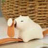 3 Speeds Portable Cute Watch Fan USB Charging Watch Small Fan Capybara Electric Fan  Children
