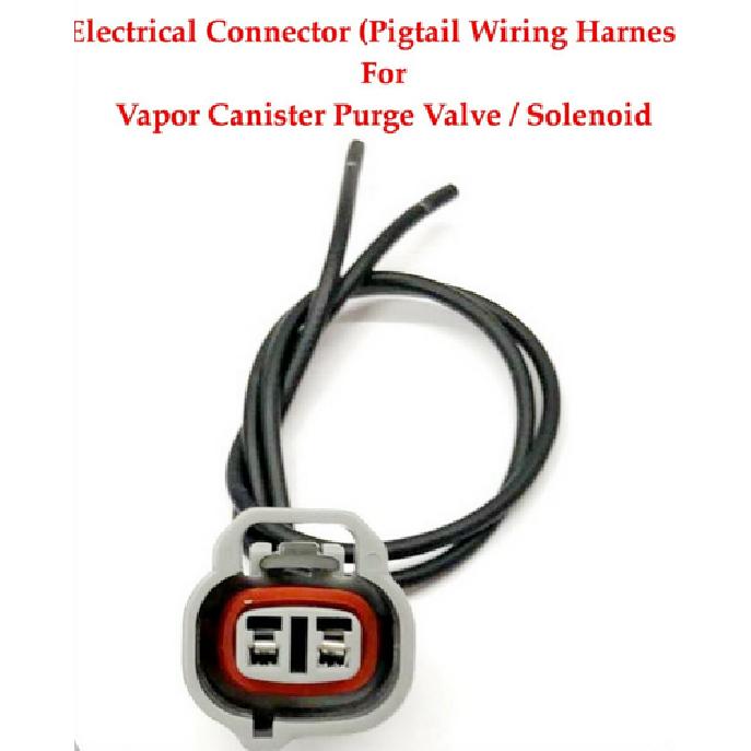 2 Wires Connector of Fuel Vapor Canister Fits: Acura Honda Isuzu Toyota