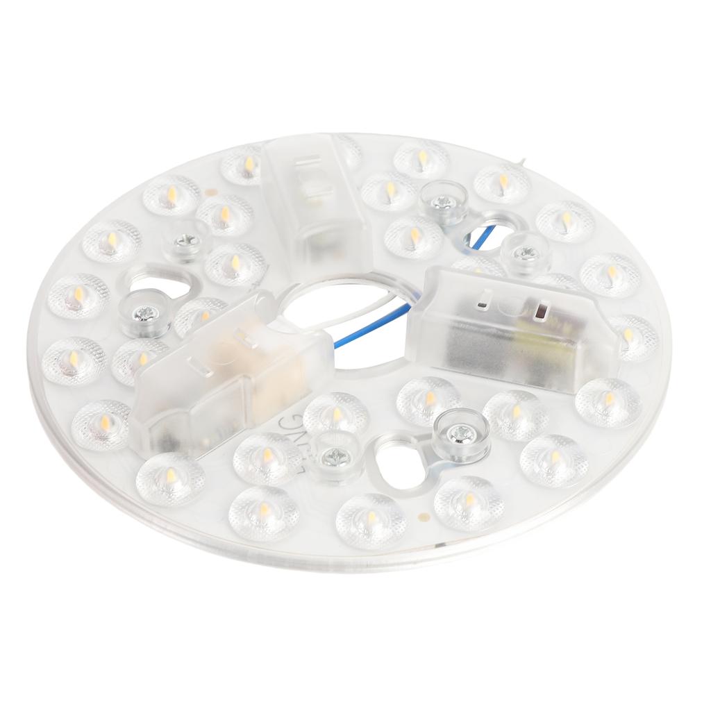 5,3 Zoll Deckenventilator LED-Licht Ersatz 15 W 3CCT 3000K 4200K 6500K 3 Farben Dimmbar Runder LED-Deckenventilator Nachrüstsatz