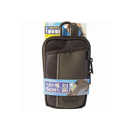 Adventure Club Workers Label Accessory Case with Belt Clip, W95xH160xD25(40)mm, CL-32 (Backordered)