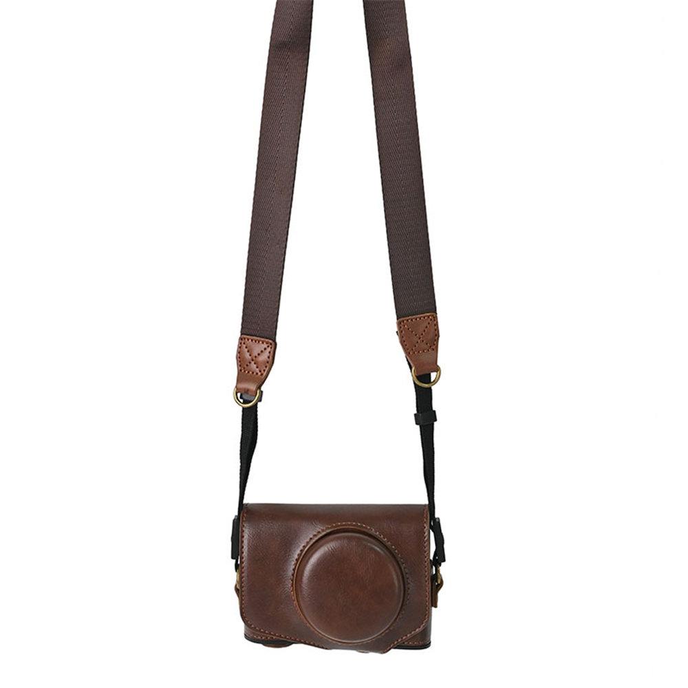 

For Canon SX740 HS Case, PU Leather Camera Bag Case For Canon Powershot SX740HS SX740 SX730 SX730HS SX720 Full Body Cover