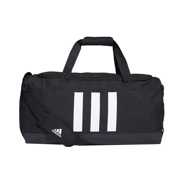 

Новая хлопковая дорожная сумка Adidas, спортивная сумка, сумка через плечо, сумка кросс-боди, ручная сумка, обычная, унисекс, черная GN2046 56.1*22.1*27.9CM